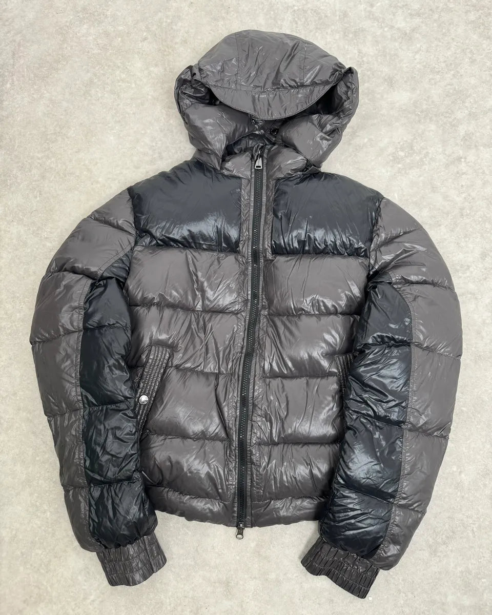 Massimo Rebecchi Black & Brown Hooded Puffer Jacket thUzlhP 2