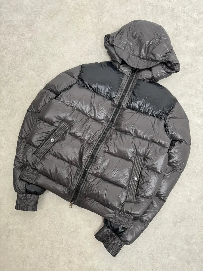 Massimo Rebecchi Black & Brown Hooded Puffer Jacket thUzlhP 4