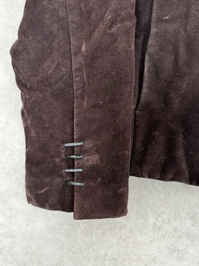 Massimo Rebecchi Dark Brown Italian Polar Jacket OHwjJro 7