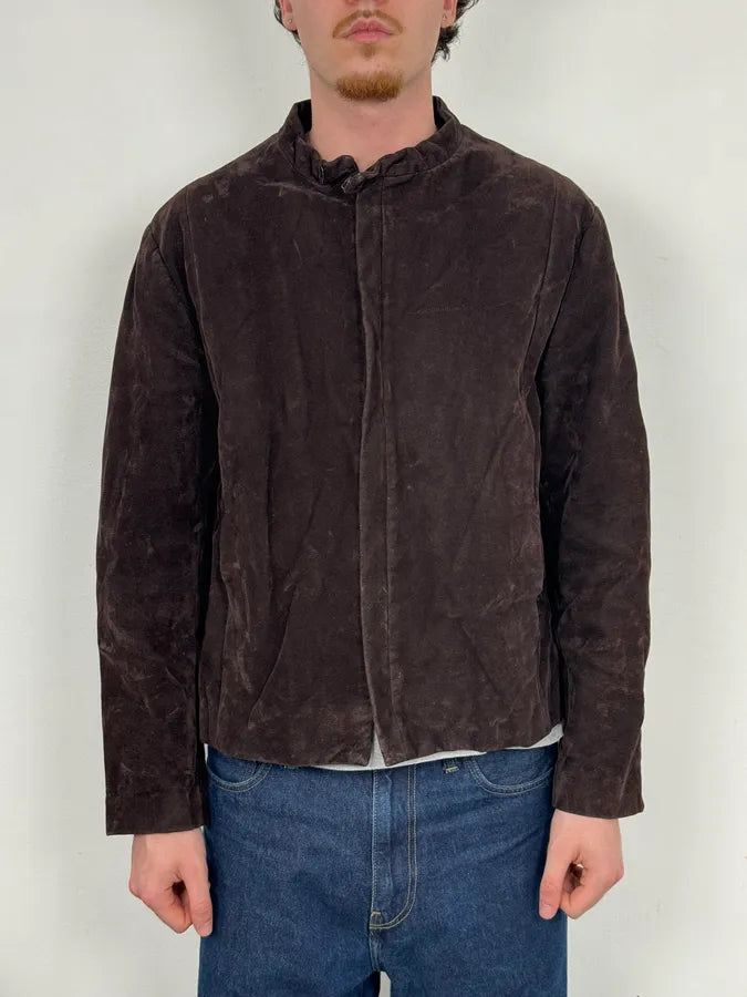 Massimo Rebecchi Dark Brown Italian Polar Jacket OHwjJro 1