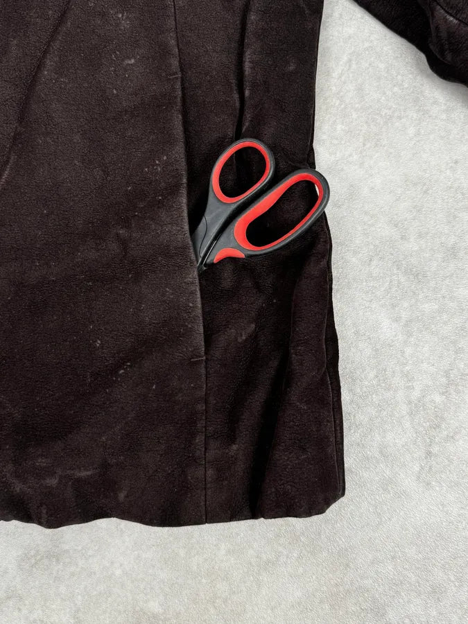 Massimo Rebecchi Dark Brown Italian Polar Jacket OHwjJro 8