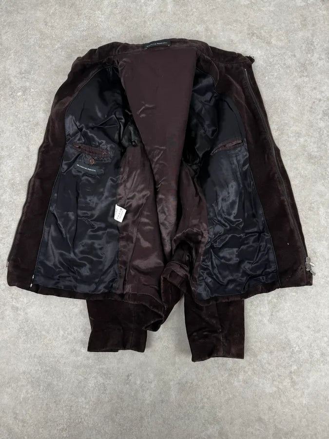 Massimo Rebecchi Dark Brown Italian Polar Jacket OHwjJro 6