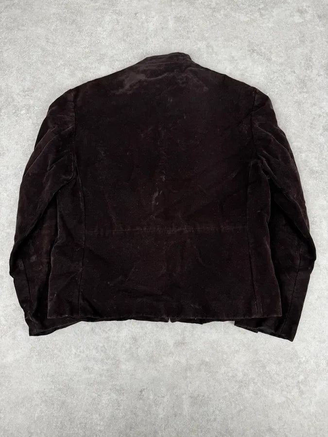 Massimo Rebecchi Dark Brown Italian Polar Jacket OHwjJro 3