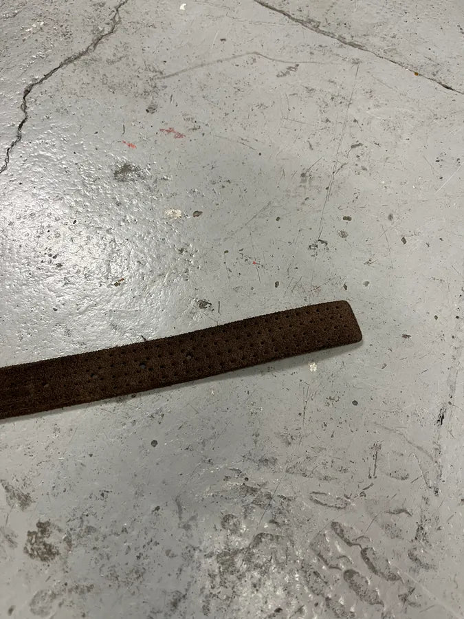 Massimo Rebecchi Brown Suede Leather Belt FMLStlC 6