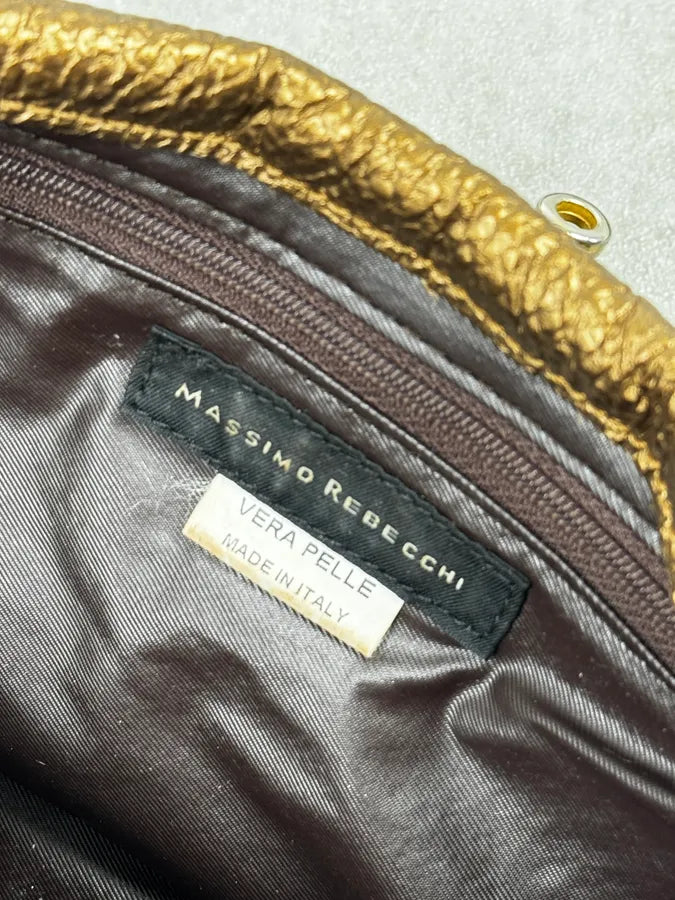 Massimo Rebecchi Gold Leather Handle Bag OsmxxDH 11