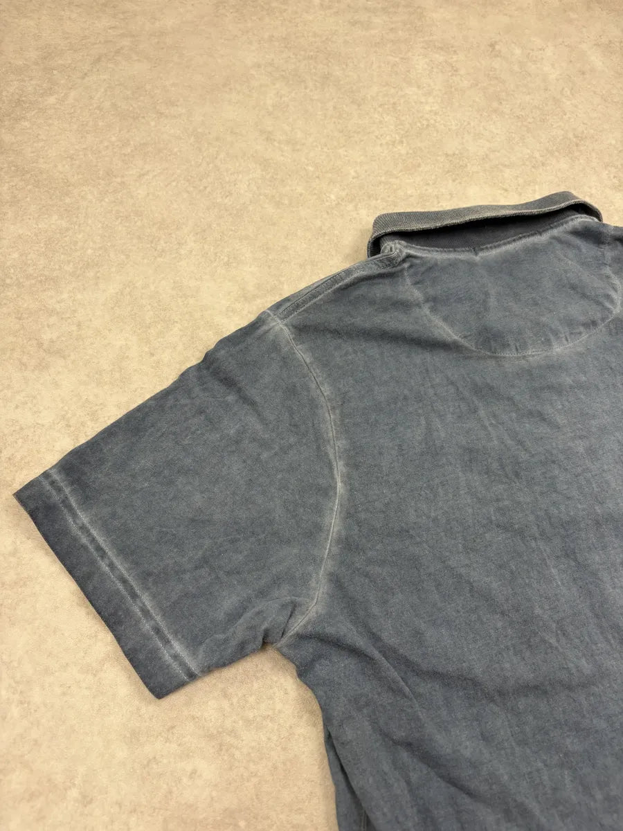 Massimo Rebecchi Faded Blue Washed Polo BJKnDHW 7