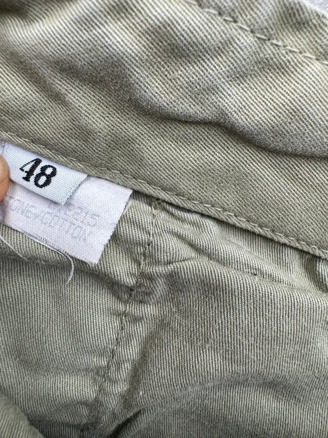 Massimo Rebecchi Khaki Cotton Floral Cargo ShortS YsHHfBR 10