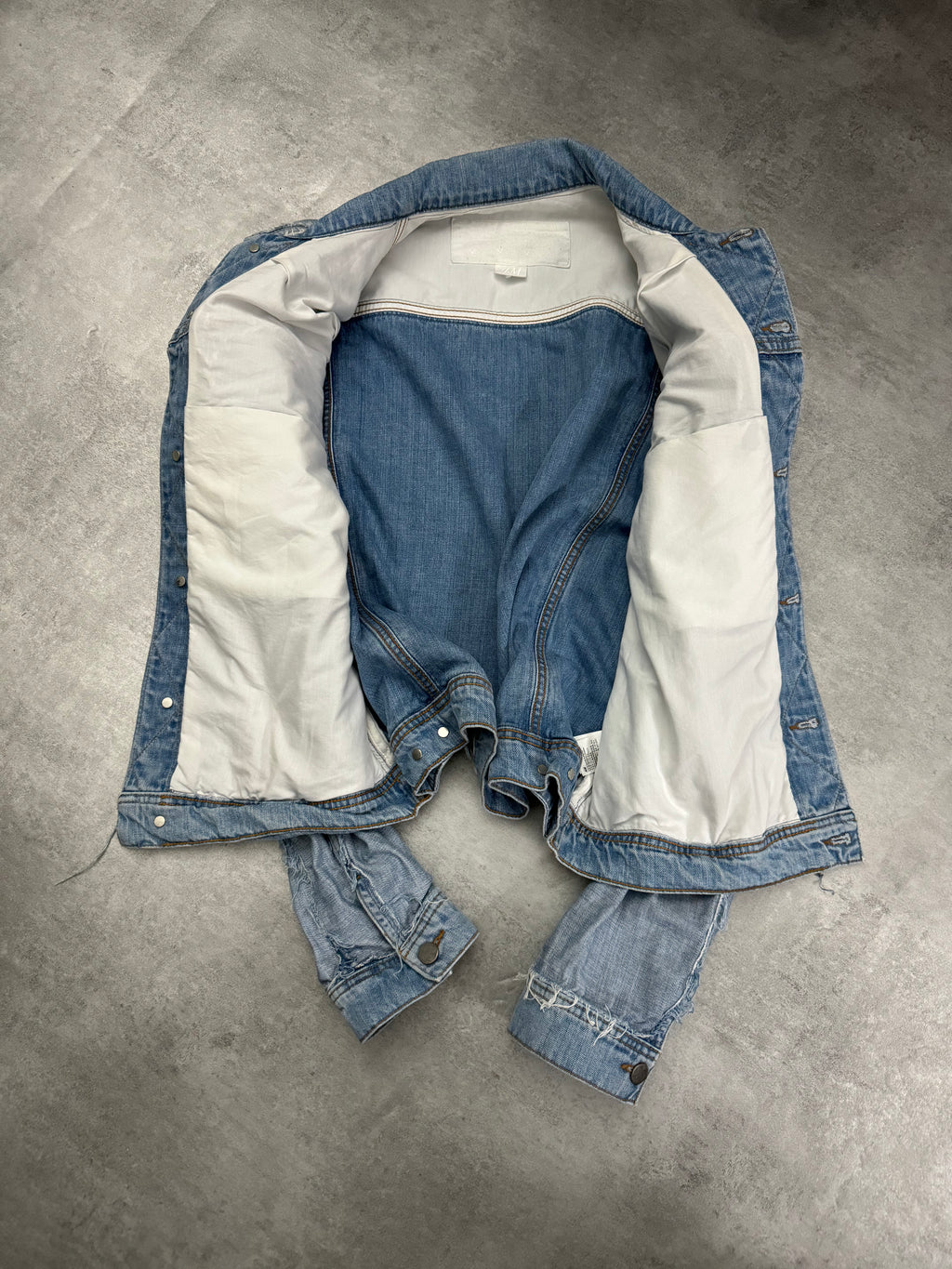 SS2005 Maison Margiela x H&M Reversed Denim Jacket Re-Edition (L) - 6