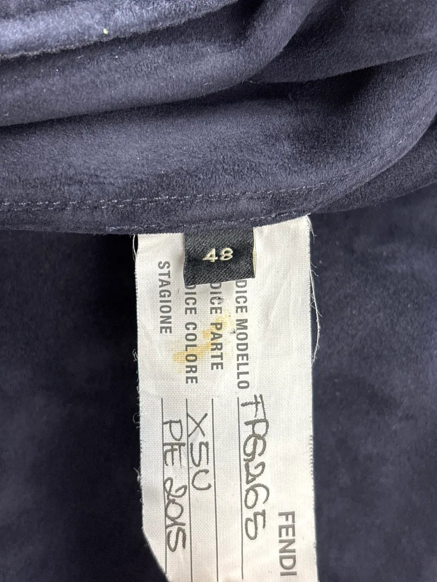 SS2015 Fendi Beige Multi-Zip Belted Biker Leather Jacket mcmaaHEi 14