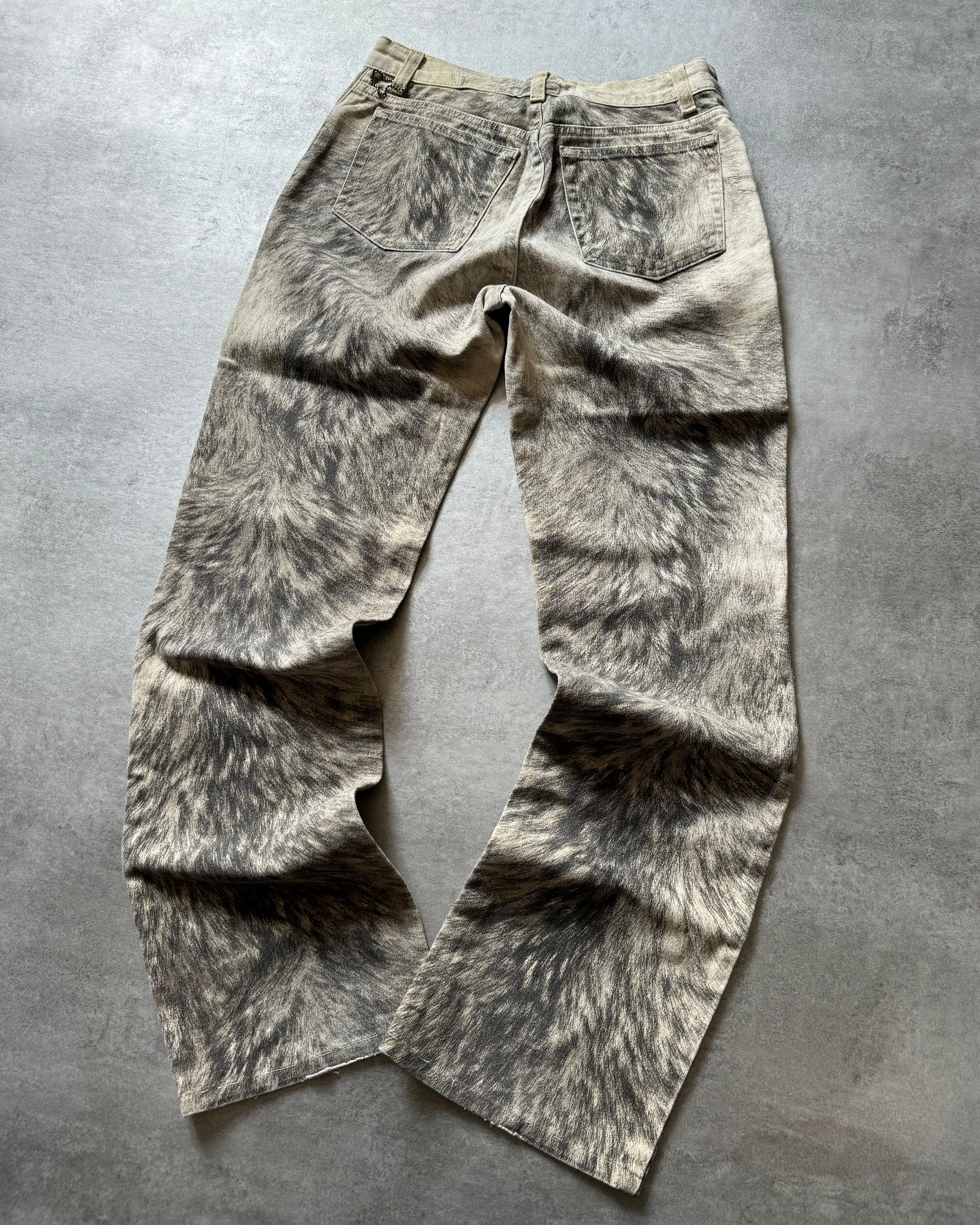 AW1999 Roberto Cavalli Heavy Animal Pants  (XS) - 3