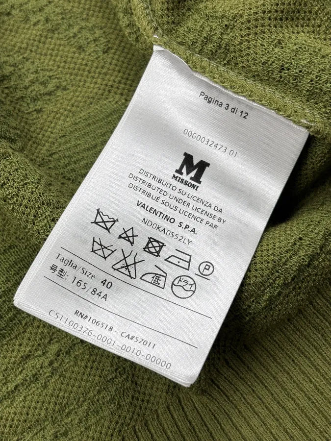 Missoni Olive Diamond Knit Cardigan kKEBKXr 9