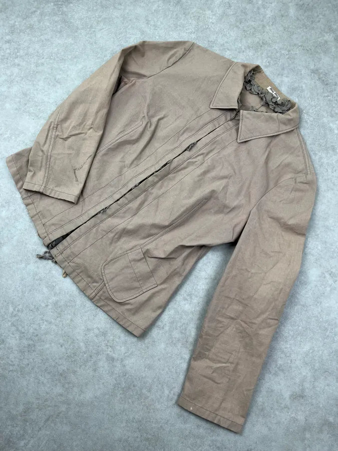 2000s Miu Miu Beige Zip-up Jacket ZTwwnPf 7