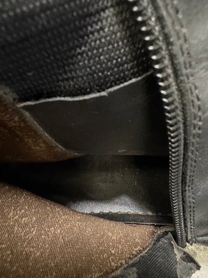 Miu Miu Black Leather Ankle Boots (39eu/us6.5) oNOmTtW 7