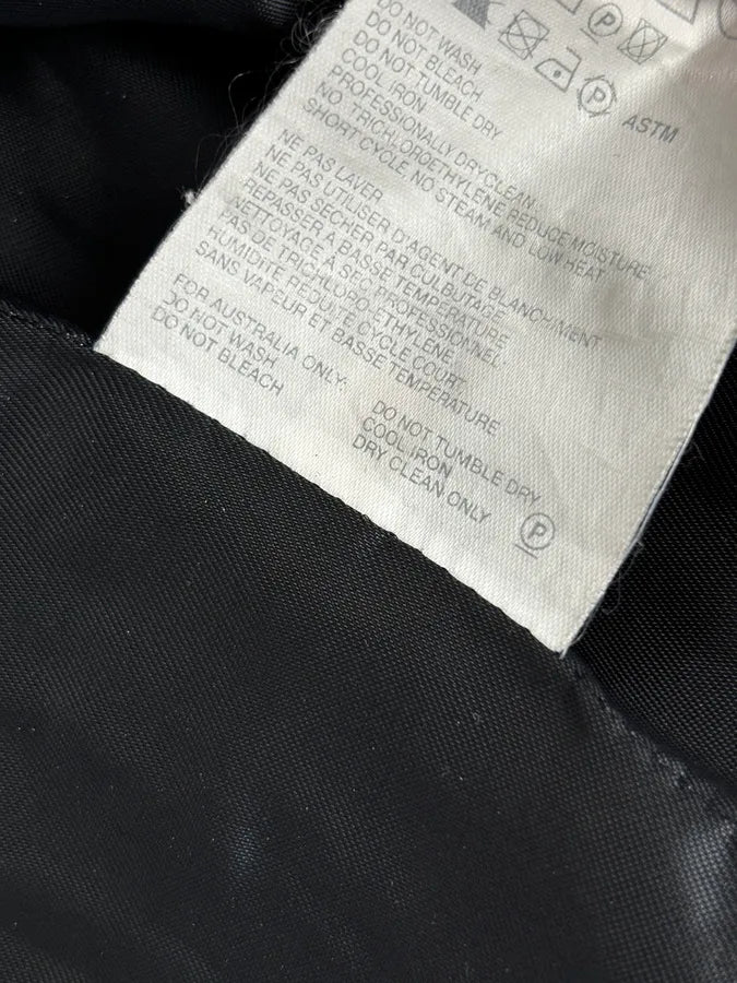 AW2005 Miu Miu Black Wool Double-Breasted Trench Coat LFWwSts 13
