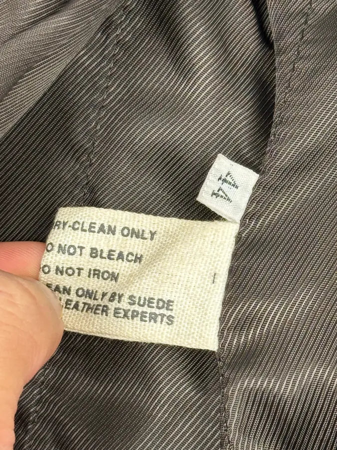 Miu Miu Brown Crocodile Effect Leather Trench Coat pZUeGlU 9