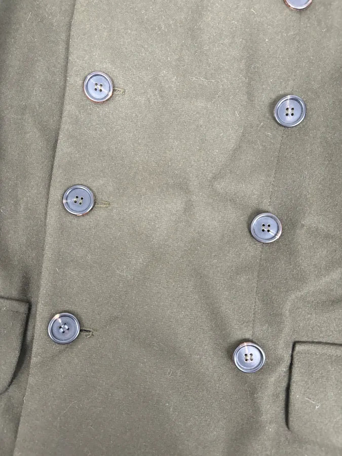 AW2006 Miu Miu Military Green Double-Breasted Wool Coat  MyLugcG 11