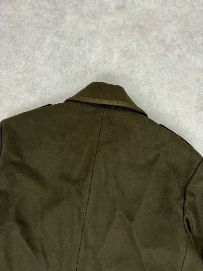 AW2006 Miu Miu Military Green Double-Breasted Wool Coat  MyLugcG 6