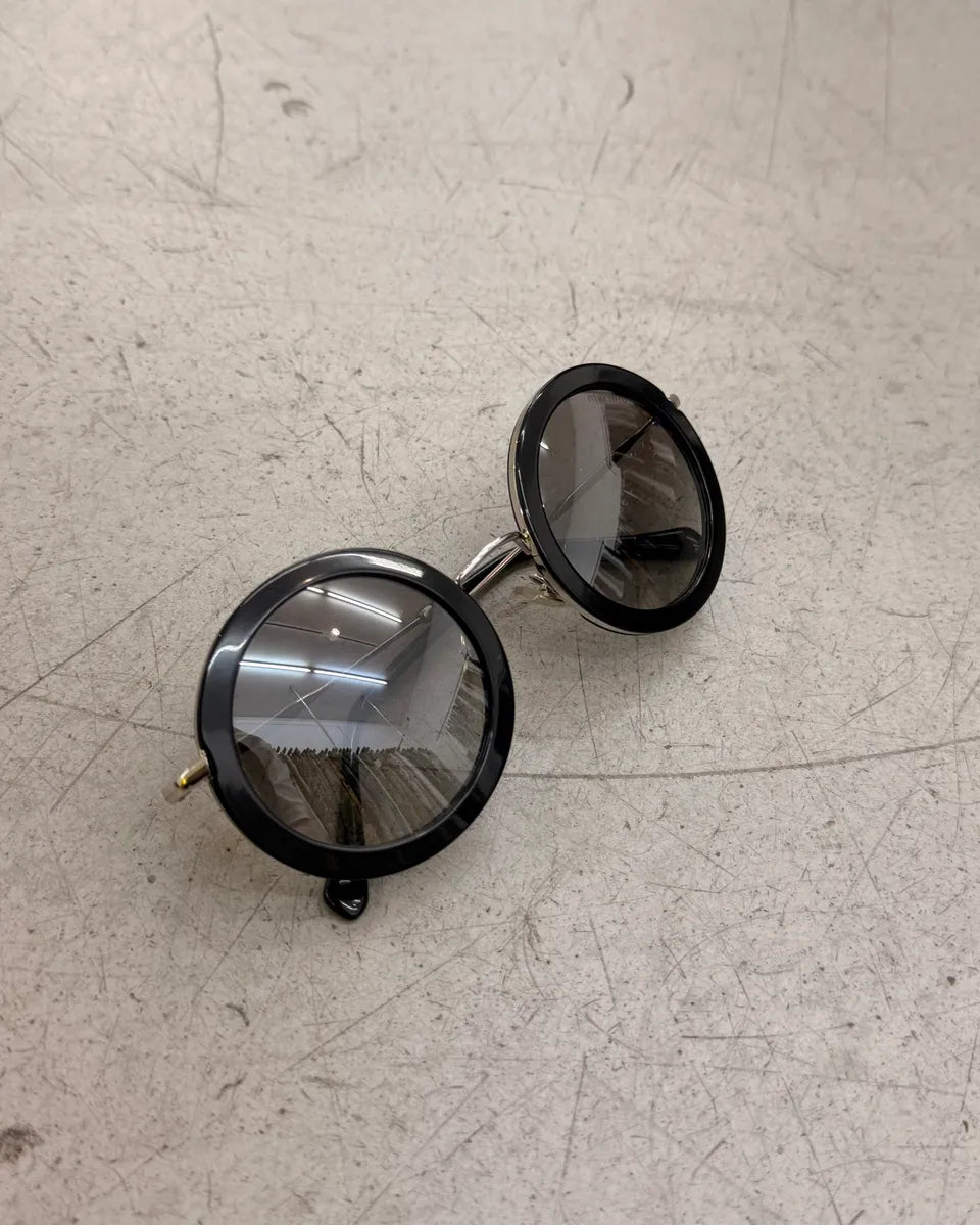 Miu Miu Round 59US Black Sunglasses yATBFud 7