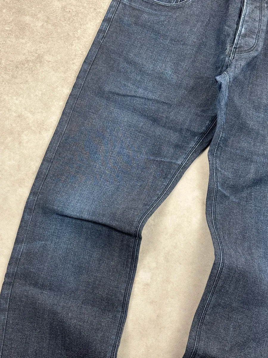 SS2009 Prada Dark Indigo Denim Tapered Slim Jeans mnAvpqCW 5