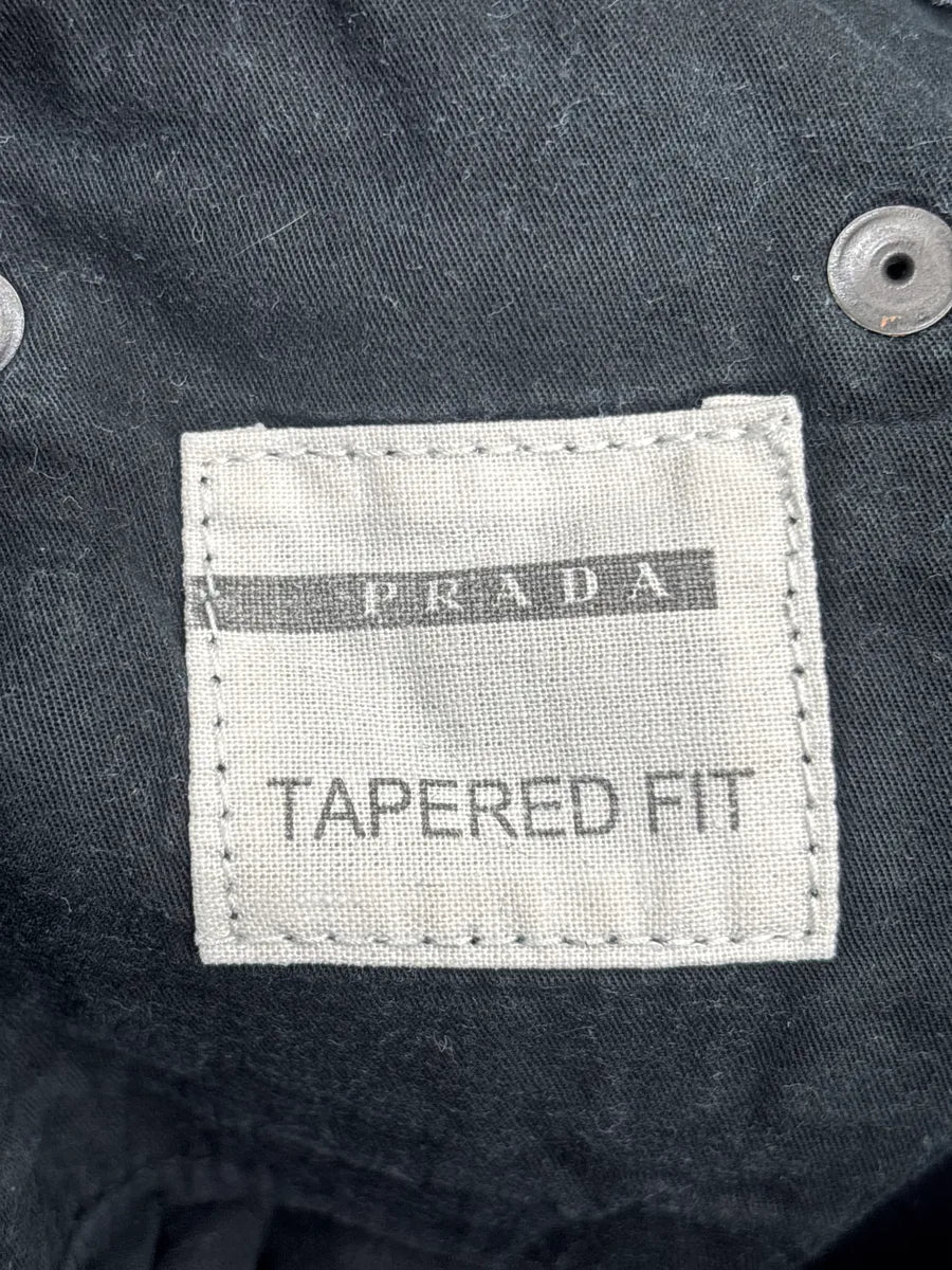 SS2009 Prada Dark Indigo Denim Tapered Slim Jeans mnAvpqCW 13