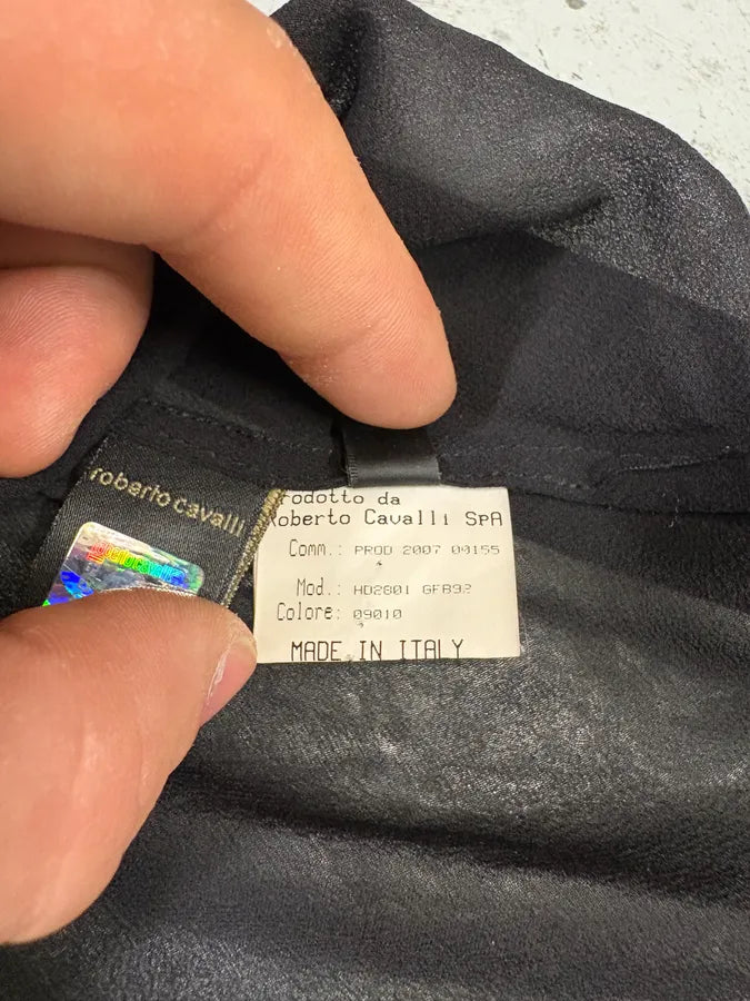 Roberto Cavalli Black Mesh Dress GFDbfDw 6