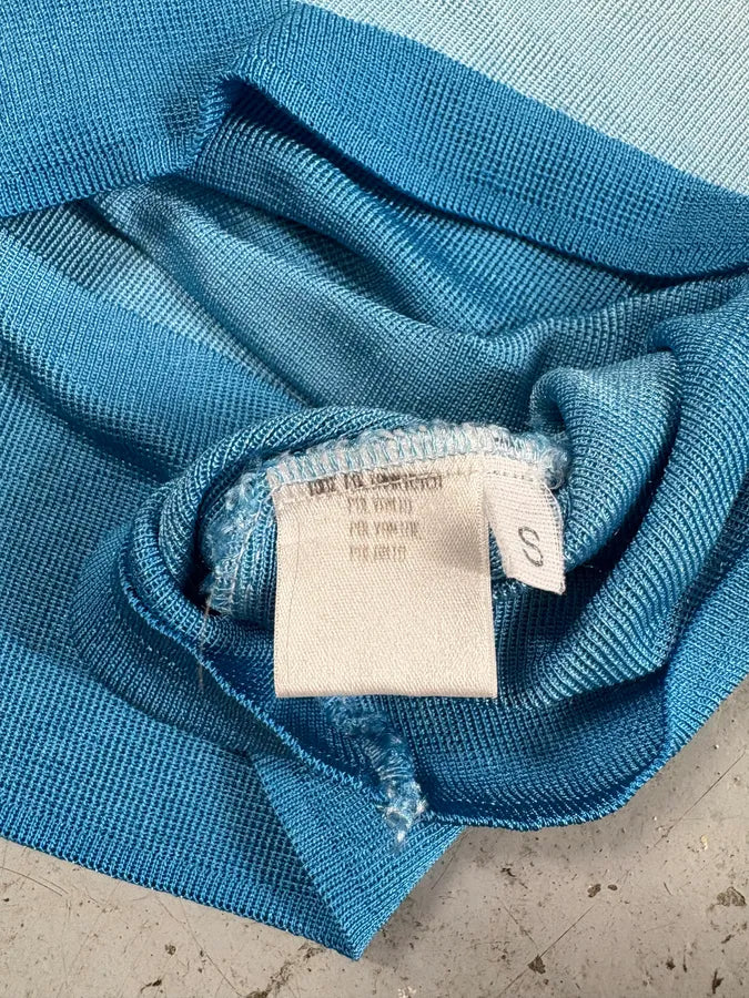 2000 Roberto Cavalli Blue Ocean Gradient Tank Top NIWsxrZ 7