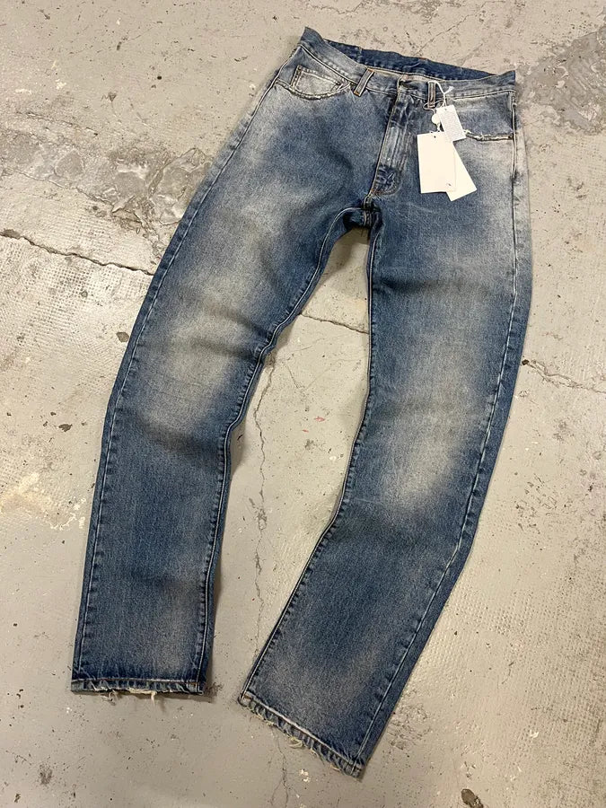 FW2023 Maison Margiela Faded Denim Jeans lMqKKdW 4