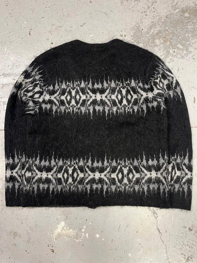 Supreme Mohair Cardigan Black Sweater (M/L) OCbOfgV 6