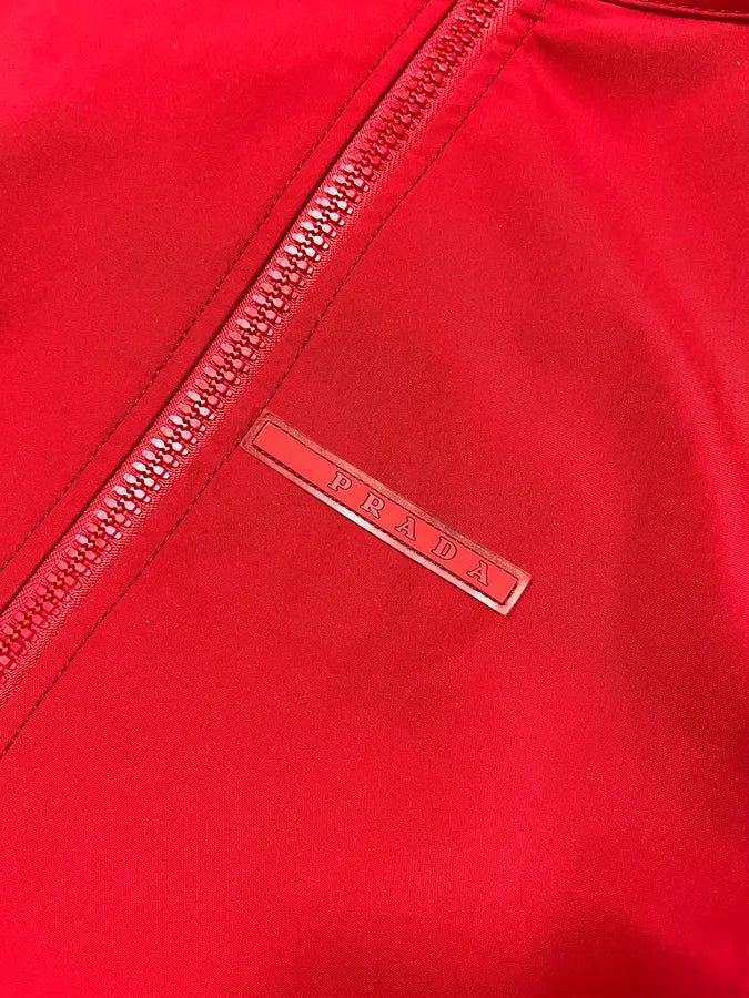 2000s Prada Luna Rossa Red Jacket (S/M) coOrunK 7