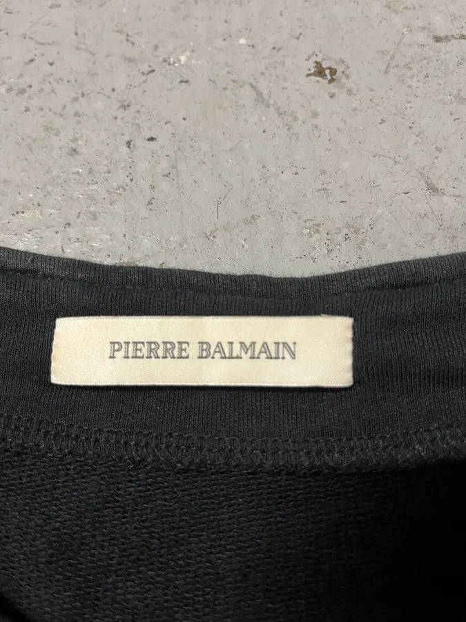 Pierre Balmain Black Horpist 2 Zip Sweater (M) FJYJQms 7