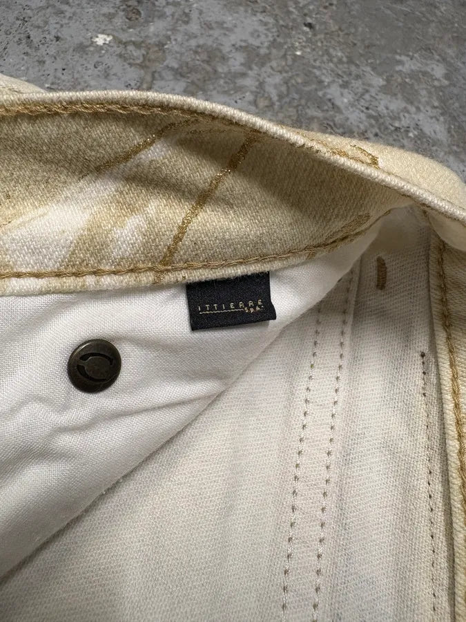 AW2003 Cavalli Astrology Beige Deus Pants (S) AxeySIV 9