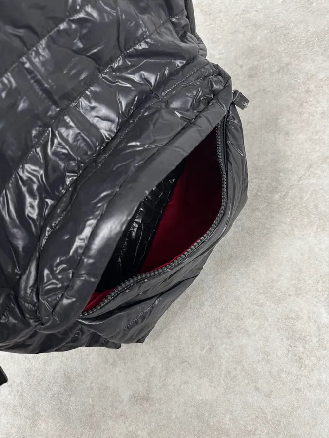 Moncler Black Nylon Puffer Backpack jIKVtvr 8