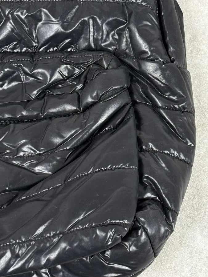 Moncler Black Nylon Puffer Backpack jIKVtvr 6