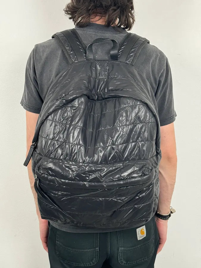 Moncler Black Nylon Puffer Backpack jIKVtvr 1