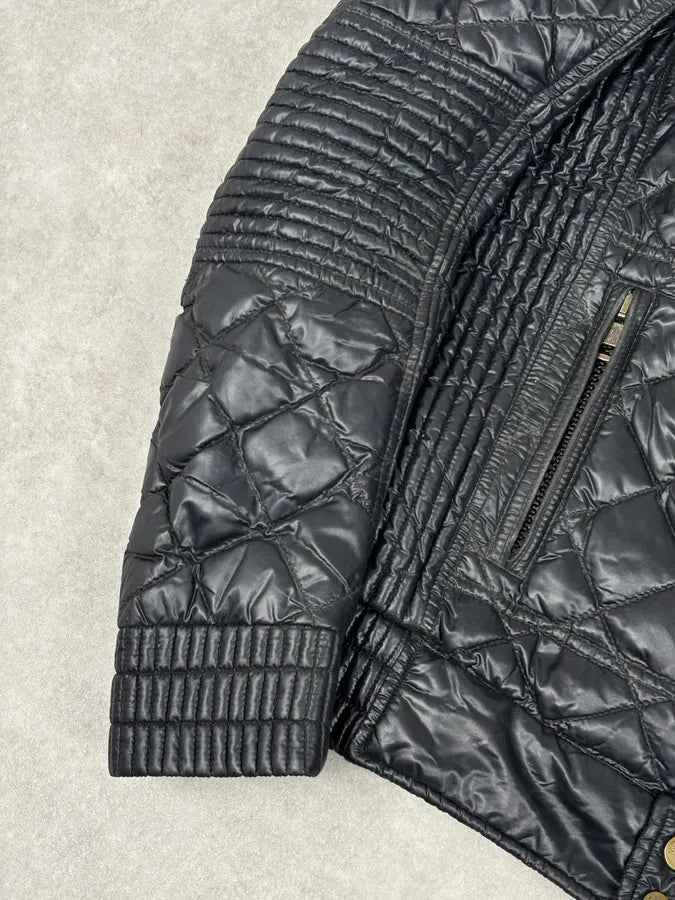 Moncler Black Quilted Puffer Light Jacket OUzRbDQ 8