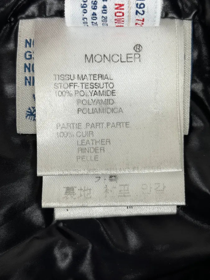 Moncler Black Quilted Puffer Light Jacket OUzRbDQ 12
