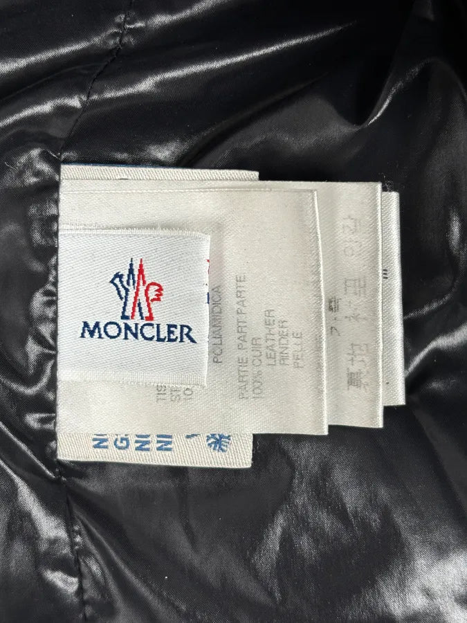 Moncler Black Quilted Puffer Light Jacket OUzRbDQ 11