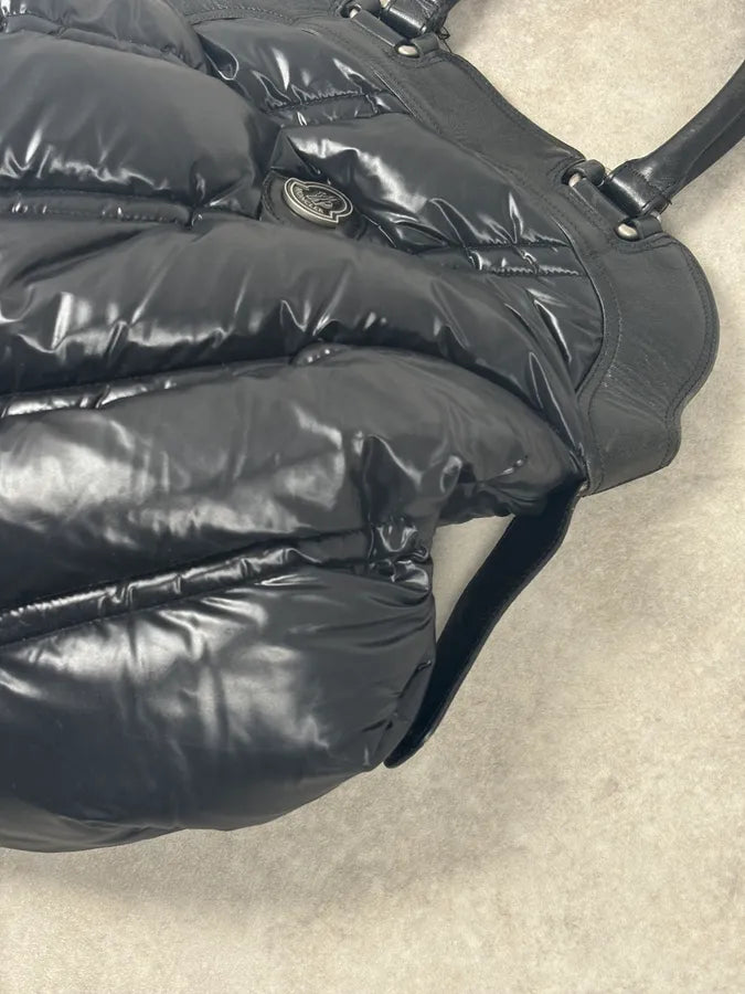 Moncler Black Nylon Quilted Handle Bag MBoJzsc 10
