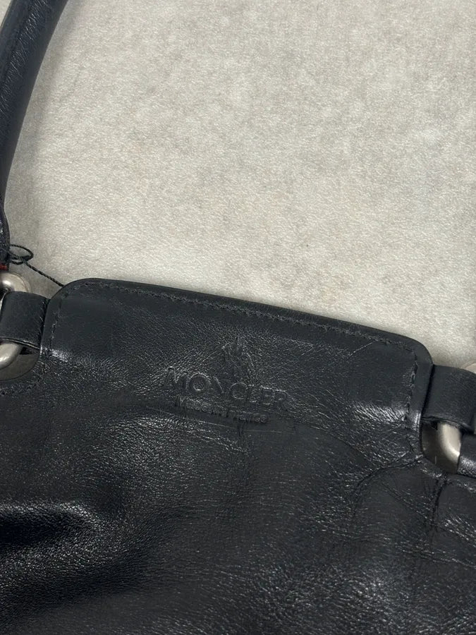 Moncler Black Nylon Quilted Handle Bag MBoJzsc 14