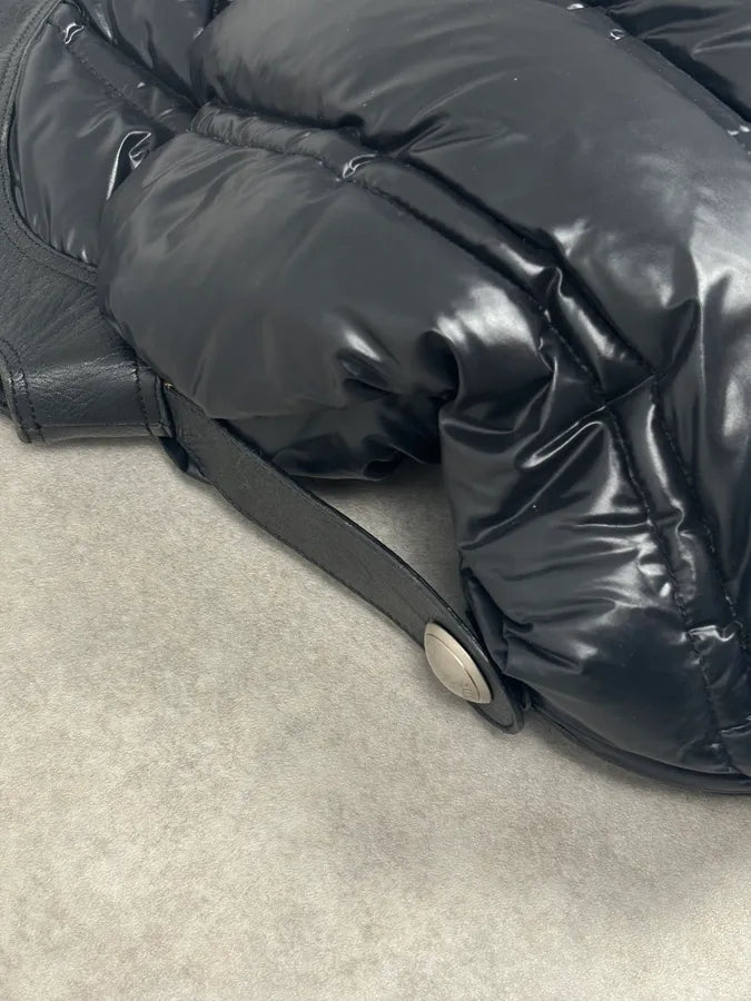 Moncler Black Nylon Quilted Handle Bag MBoJzsc 9