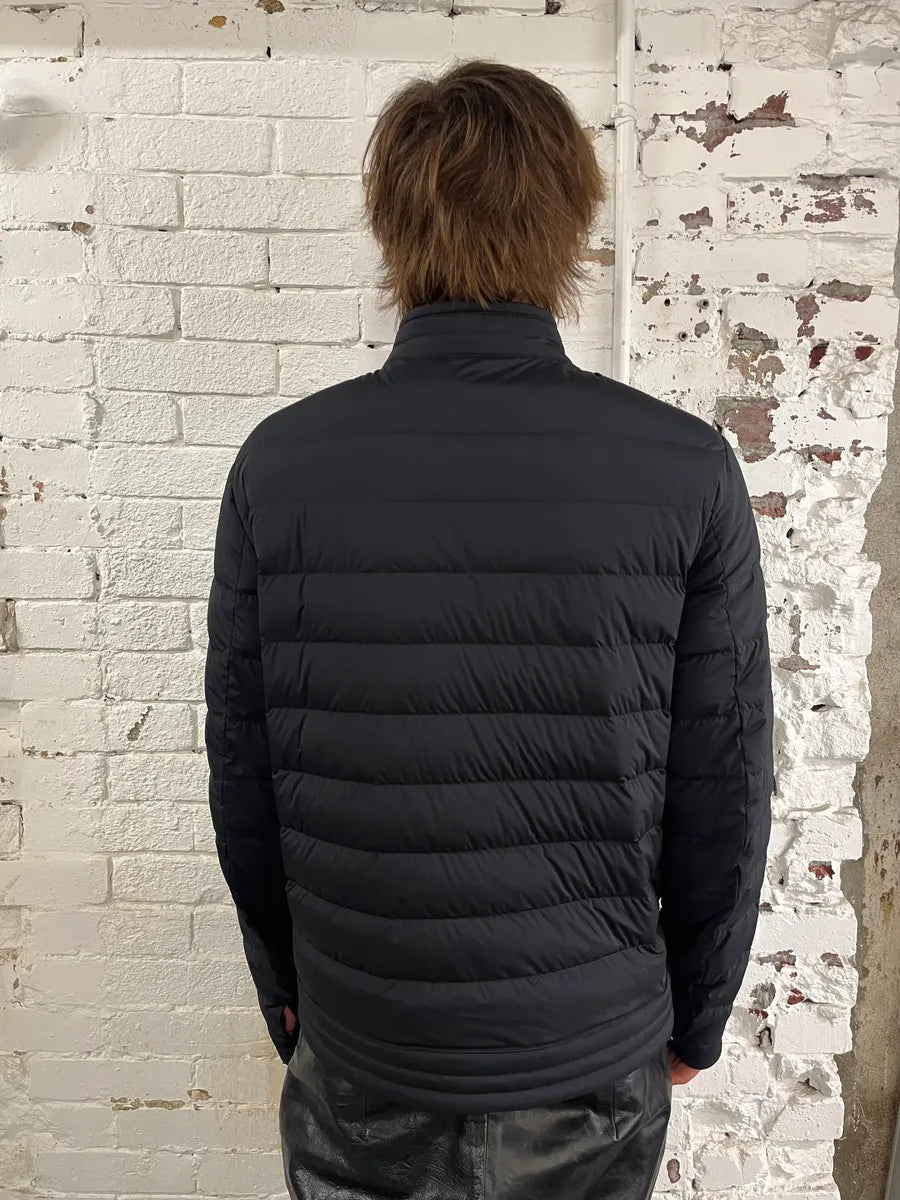 Moncler Black Quilted Puffer Jacket uZHrAWS 2