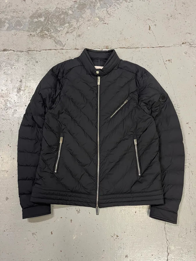 Moncler Black Quilted Puffer Jacket uZHrAWS 4