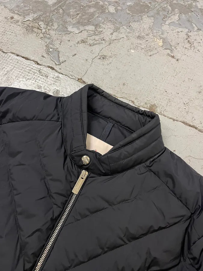 Moncler Black Quilted Puffer Jacket uZHrAWS 5