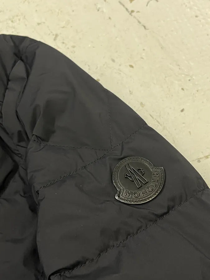 Moncler Black Quilted Puffer Jacket uZHrAWS 6