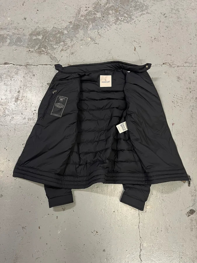 Moncler Black Quilted Puffer Jacket uZHrAWS 8