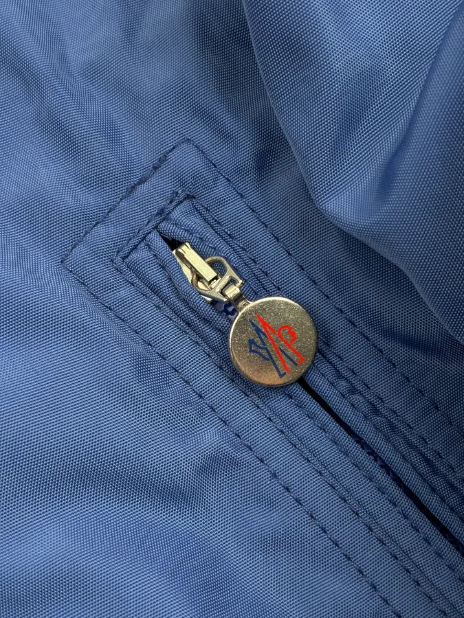Moncler Blue Light Windbreaker Jacket QrstwqE 10