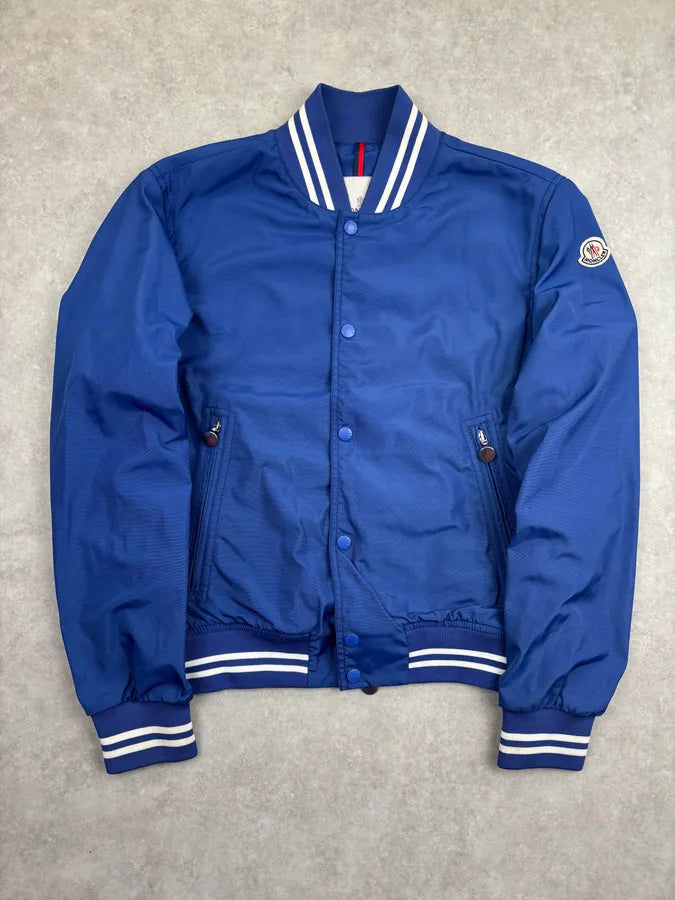 Moncler Blue Light Windbreaker Jacket QrstwqE 0