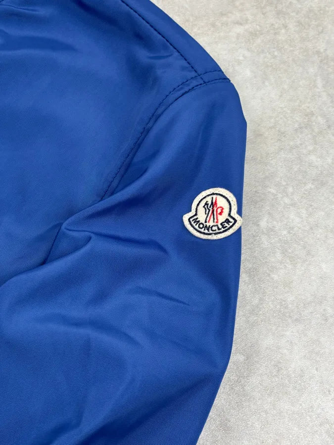 Moncler Blue Light Windbreaker Jacket QrstwqE 8