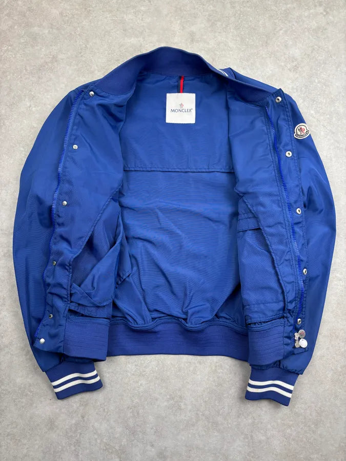 Moncler Blue Light Windbreaker Jacket QrstwqE 7