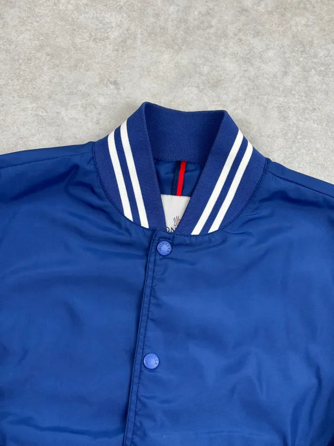 Moncler Blue Light Windbreaker Jacket QrstwqE 4